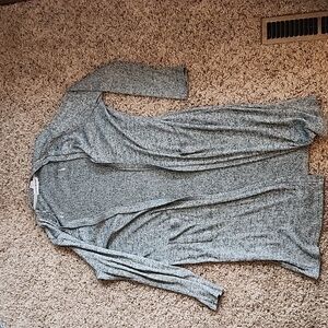 Cotton Emporium Duster, gray SizeXl